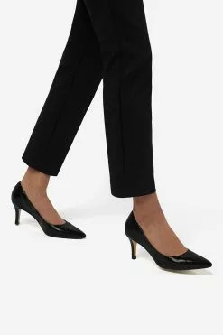 Dune London Andina Unlined Comfort Point Mid Heel Courts -Style Sole Zone U42757s5