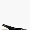 Dune London Caramello Flat Point Quilt Heels -Style Sole Zone U56396s