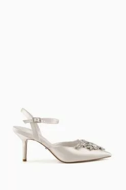 Dune London Destinee Crystal Embellished Shoes