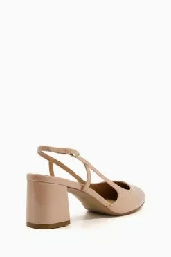 Dune London Coaste Block Heel Sling Sandals -Style Sole Zone U58832s3