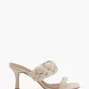 Dune London Message Plaited Mid Heel Mules -Style Sole Zone U66079s